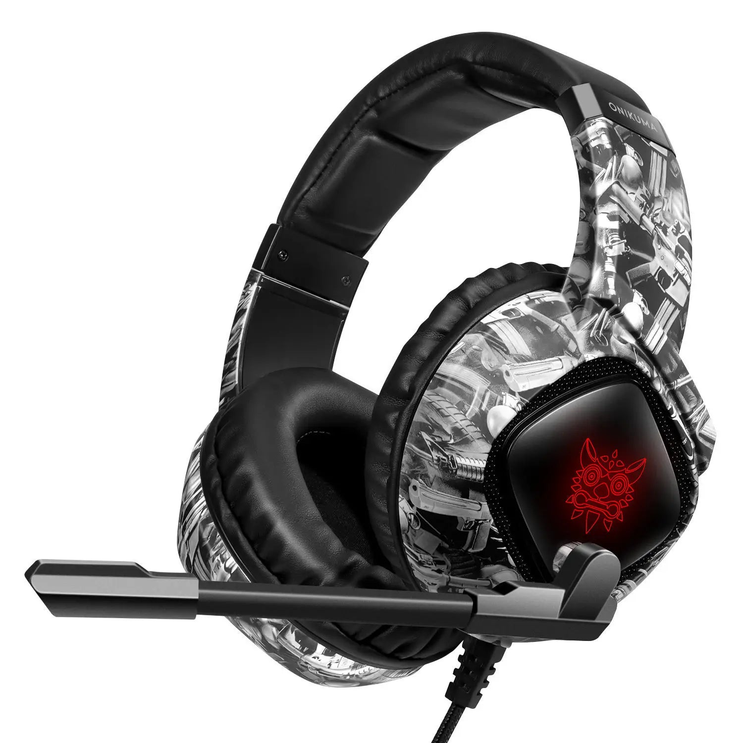 Gaming Headset with Volume Control – Xbox PS4 PC Compatible
