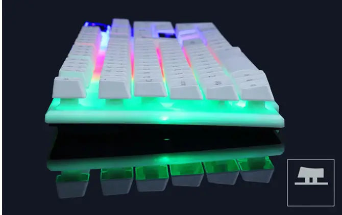 Set di tastiera e mouse da gioco GTX300 CF LOL con retroilluminazione