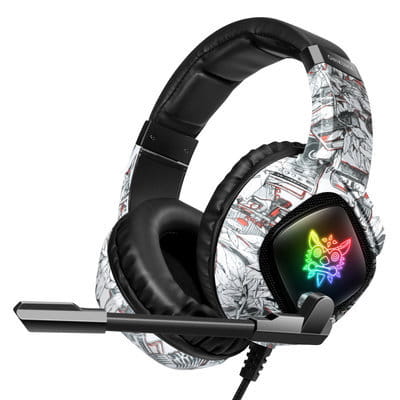 Gaming Headset with Volume Control – Xbox PS4 PC Compatible