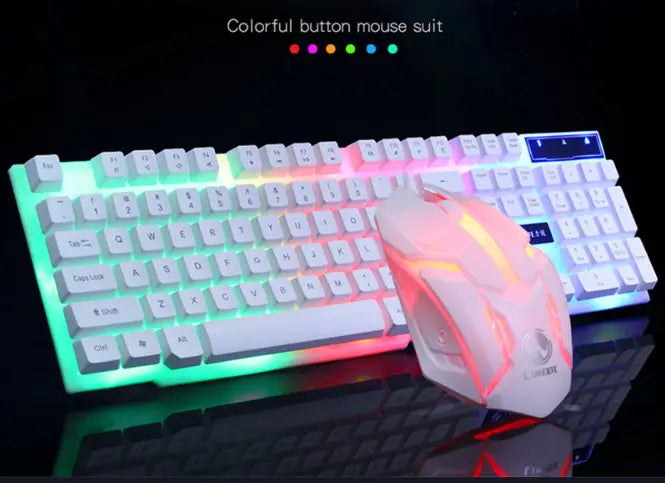 Set di tastiera e mouse da gioco GTX300 CF LOL con retroilluminazione