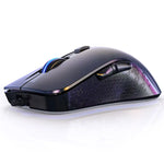 Black ergonomic RGB Gaming Mouse with hardware macro and dimming custom hardware features